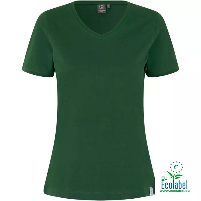ID PRO wear CARE  T-shirt dam, Flaskgrön, large image number 0