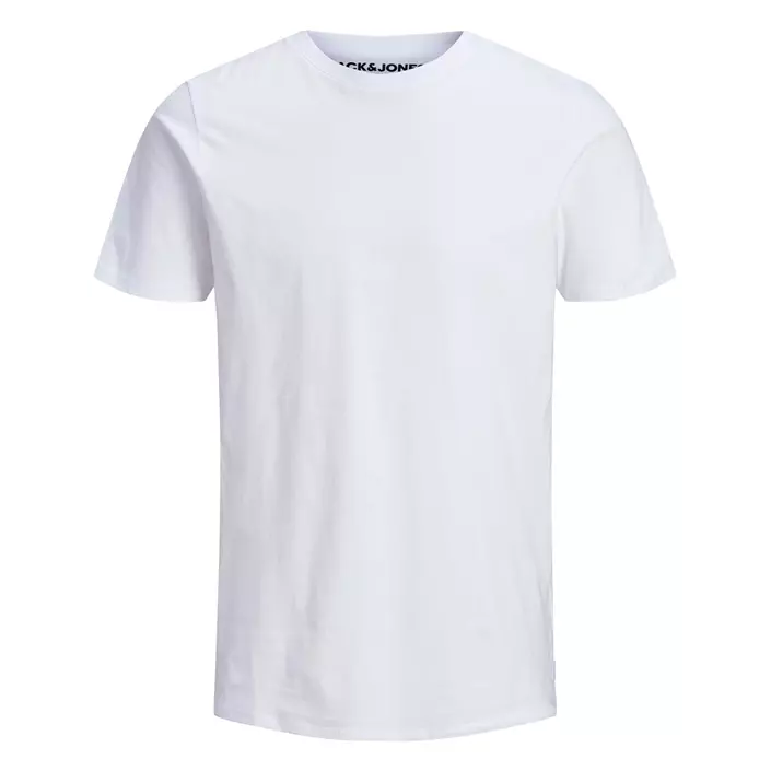 Jack & Jones JJEORGANIC 3-pack T-shirt, White/Black, large image number 1