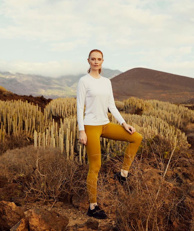 Clique Basic Active l&aring;ng&auml;rmad T-shirt dam