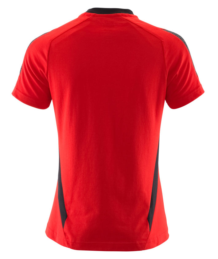 Mascot Accelerate women's T-shirt, Signal red/black, large image number 1