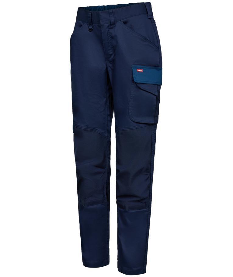 Engel Galaxy women's work trousers, Blue Ink/Dark Petrol, large image number 2