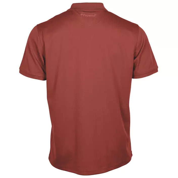 Pinewood  Ramsey polo T-shirt, Terracotta, large image number 1