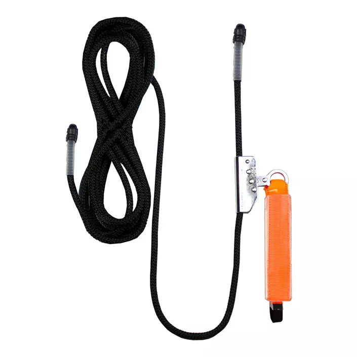 OS FallSafe BASIC 1 fall protection kit with 10m rope, Black/Orange, Black/Orange, large image number 3
