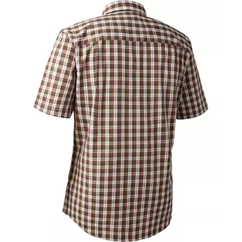 Deerhunter Jeff kortermet skjorte, Brown Check