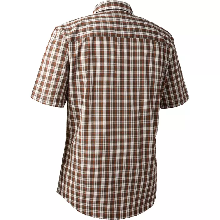 Deerhunter Jeff kortermet skjorte, Brown Check, large image number 1
