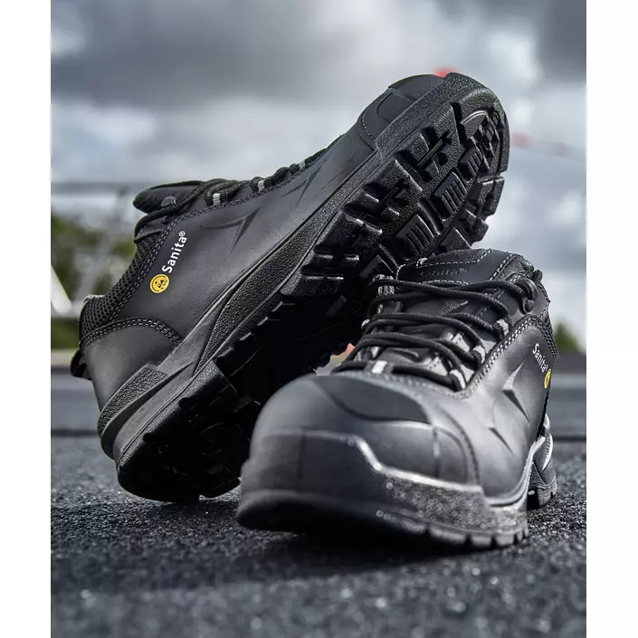 Sanita Antrazite safety shoes  S3, Black, large image number 1