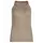 Claire Woman women's singlet with merino wool, Taupe melange, Taupe melange, swatch