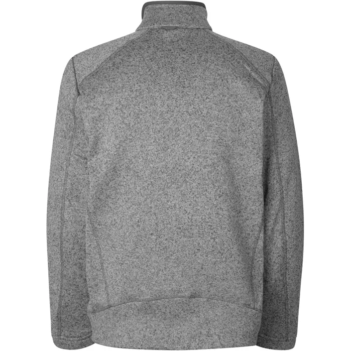 ID Zip'n'mix Melange knit fleece cardigan, Graphite Melange, large image number 1