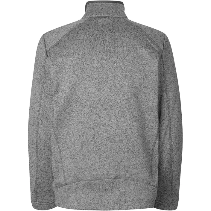 ID Zip'n'mix Melange knit fleece cardigan, Graphite Melange, large image number 1