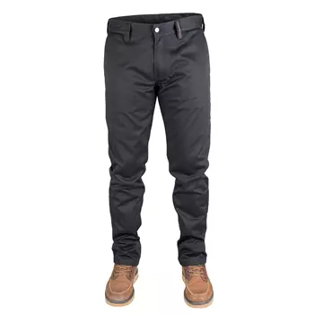 Dunderdon P3 chinos Trousers, Black