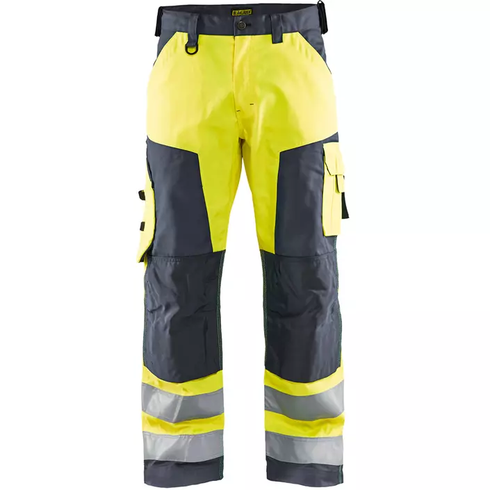 Blåkläder arbejdsbukser, Hi-vis Gul/Grå, large image number 0