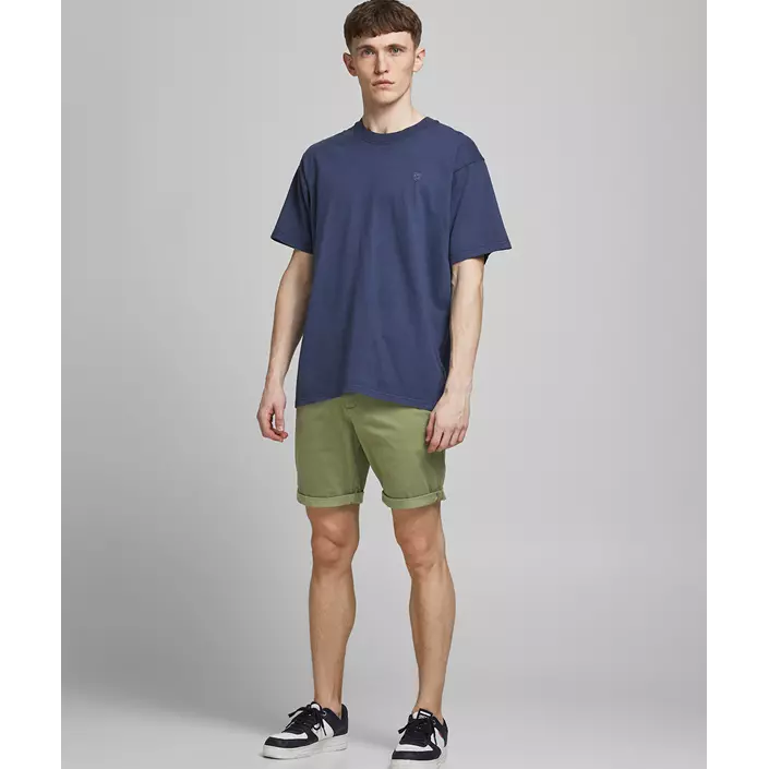 Jack & Jones JPSTBOWIE Chino shorts, Deep Lichen Green, large image number 7