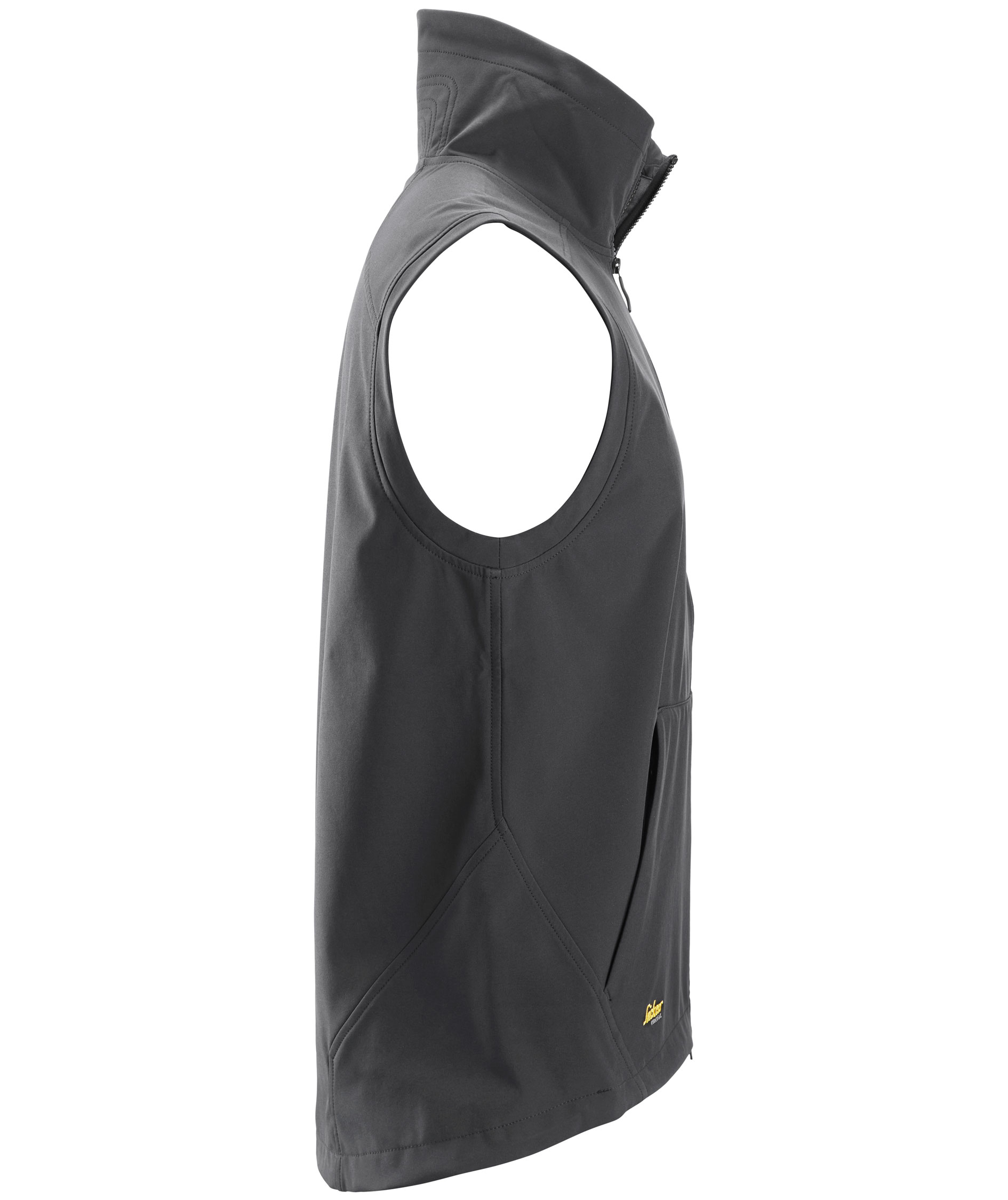 Snickers AllroundWork softshell v&auml;st, St&aring;lgr&aring;, large image number 2