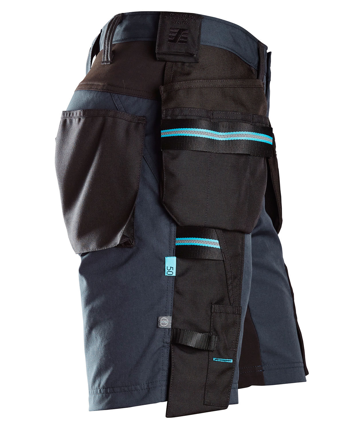 Snickers LiteWork 37.5&reg; h&aring;ndv&aelig;rkershorts 6110, Navy/Sort, large image number 2