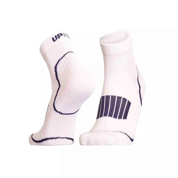 UphillSport Front Laufsocken, Weiss/marine, large image number 1