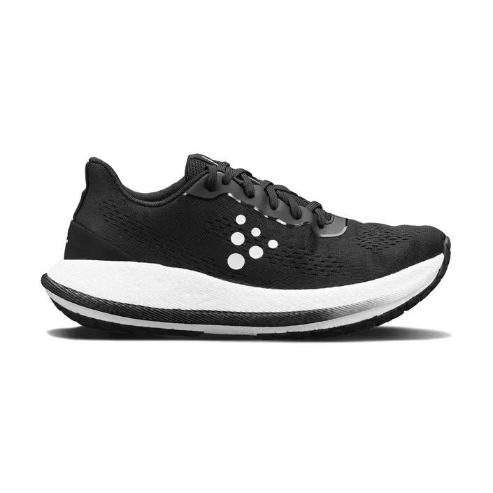 Craft Pacer Laufschuhe, Black/white, large image number 0