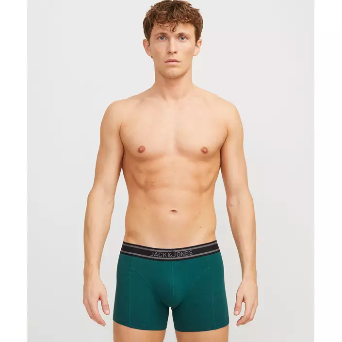Jack & Jones JACAIDEN SOLID 3-pack kalsonger, Deep Teal, large image number 8
