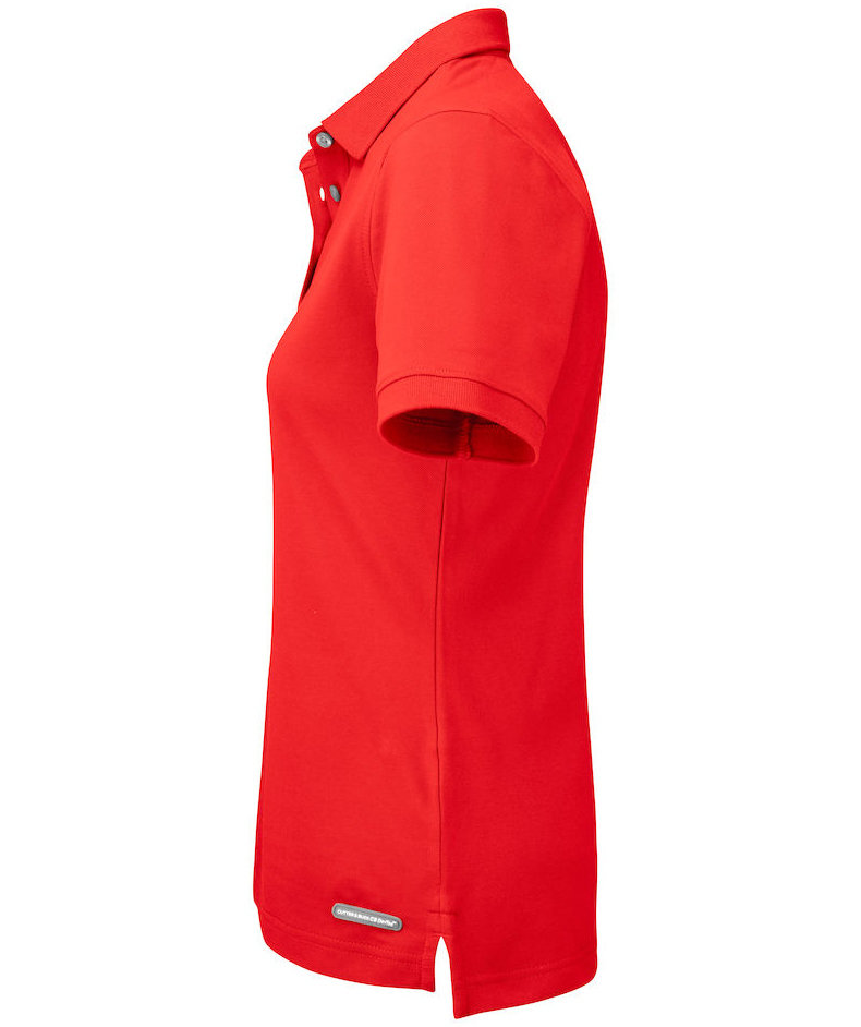 Cutter & Buck Advantage Damen Poloshirt, Rot, large image number 3