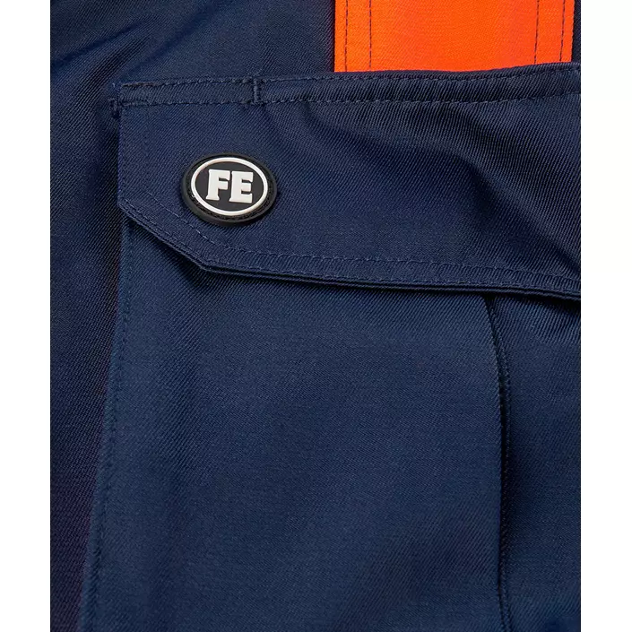 Engel Safety Light arbejdsbukser, Blue Ink/Hi-Vis Orange, large image number 2