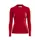 Craft Progress women's baselayer sweater, Bright red, Bright red, swatch