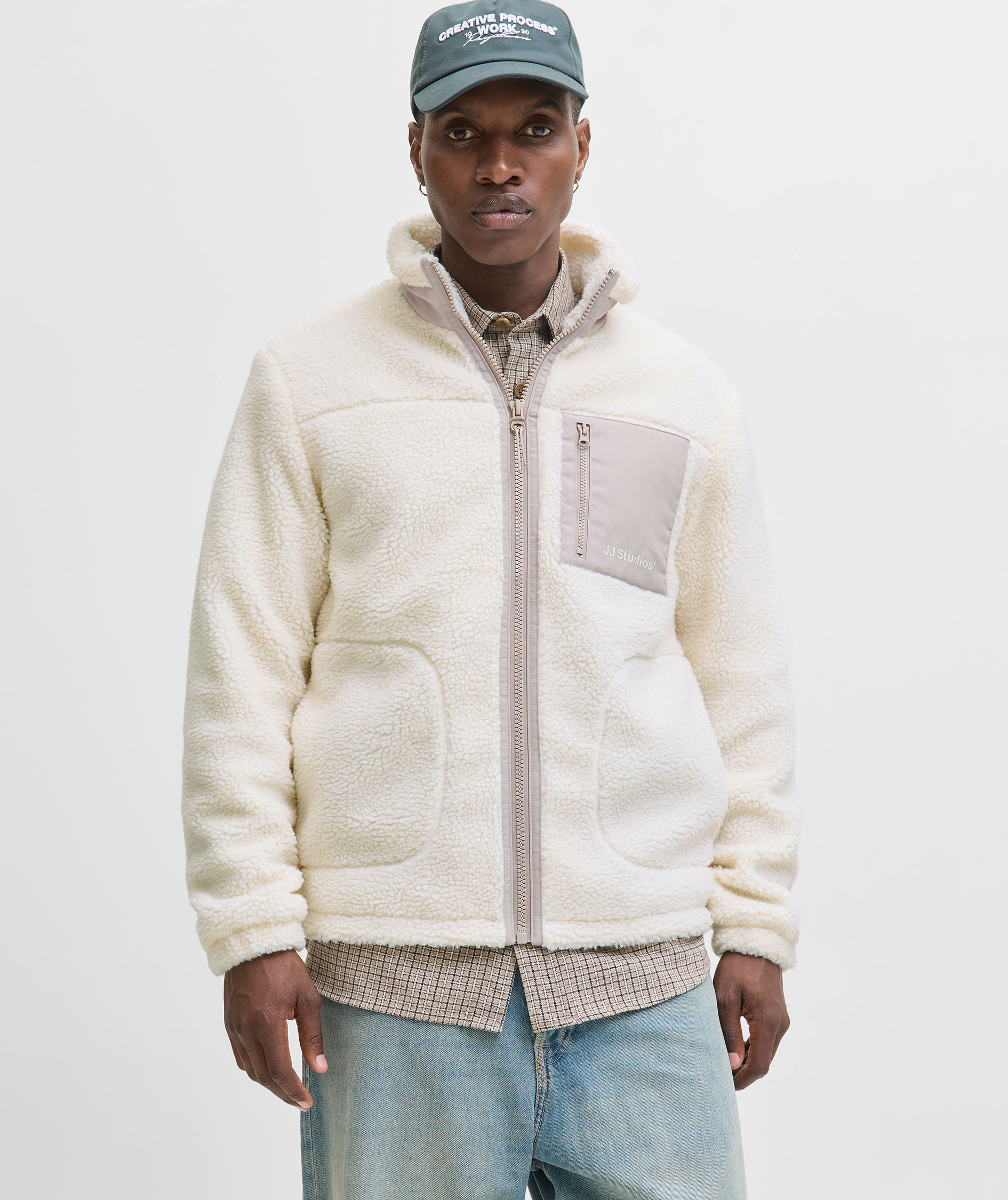 Jack & Jones JJESOHO pile fleece jacket