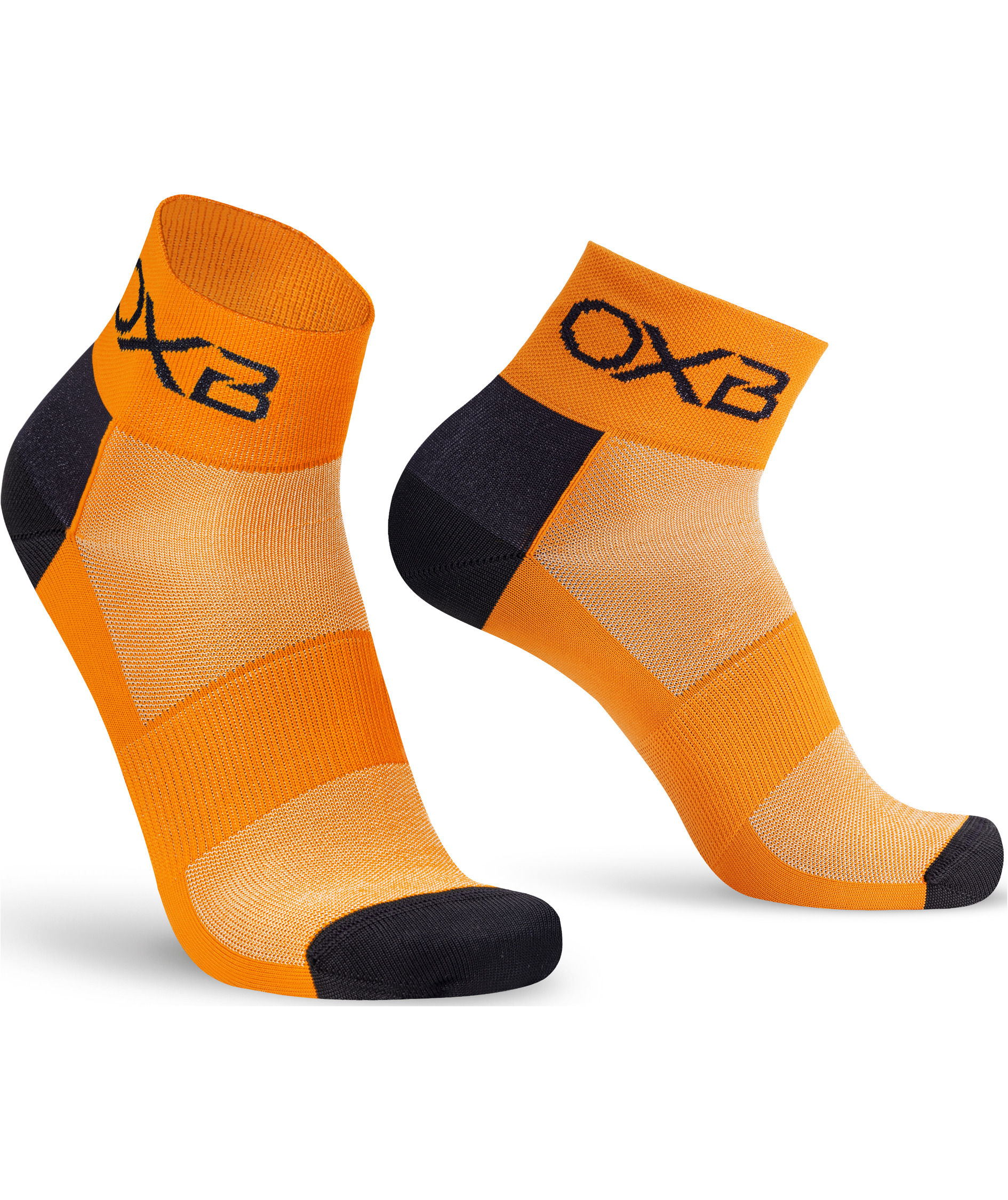 Oxyburn Approach 2-pack short socks, White/Orange, large image number 1