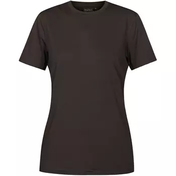 NewTurn Active Stretch Damen T-Shirt, Schwarz