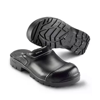 Sika Proflex safety clogs without heel cover SB, Black