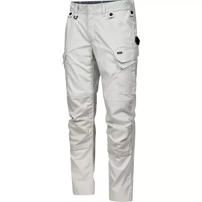 Engel Entire arbejdsbukser, Bone White, large image number 4