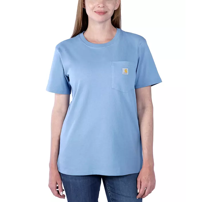 Carhartt Workwear T-shirt dam, Skystone, large image number 1