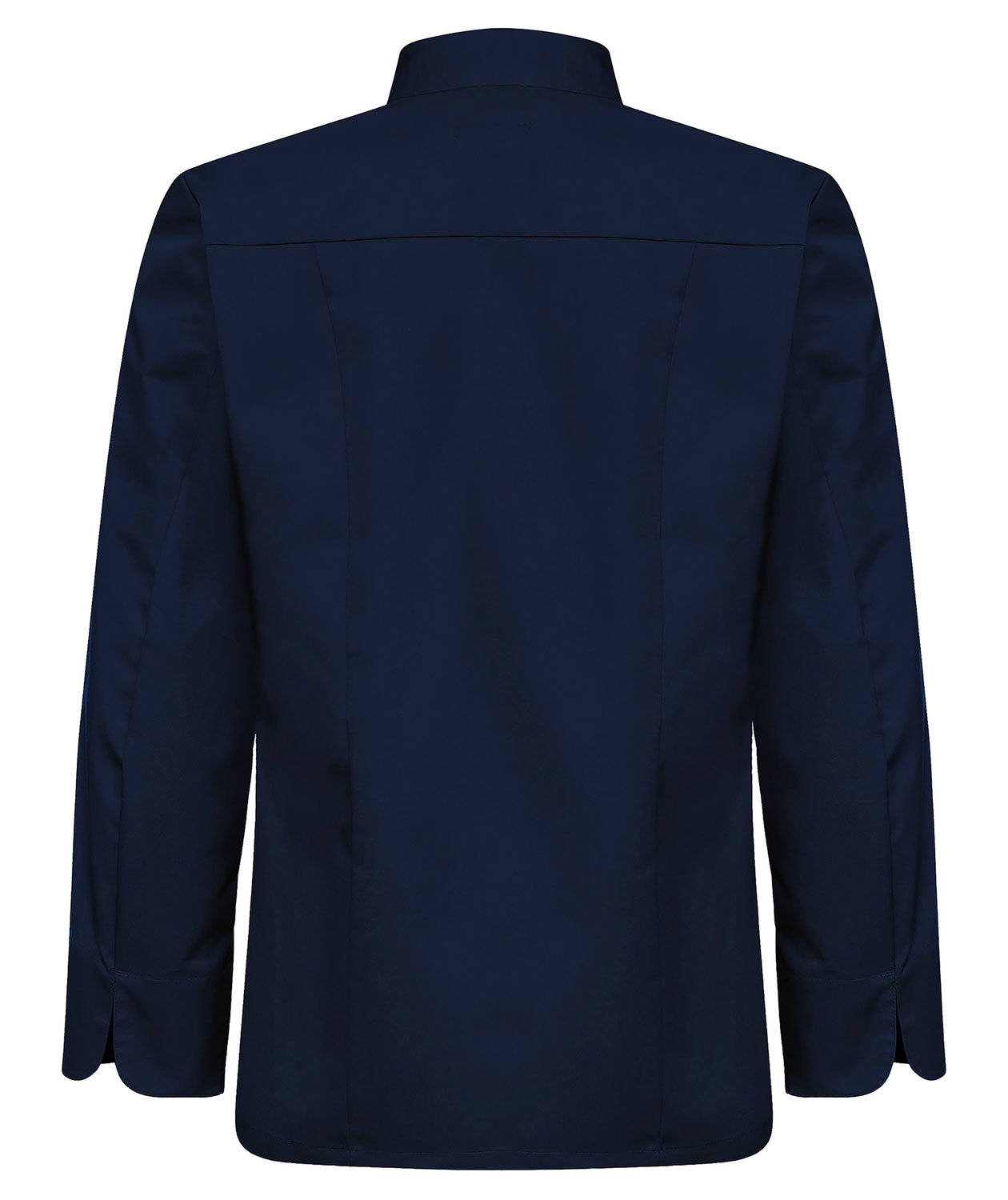 Segers slim fit kockskjorta, Marinbl&aring;