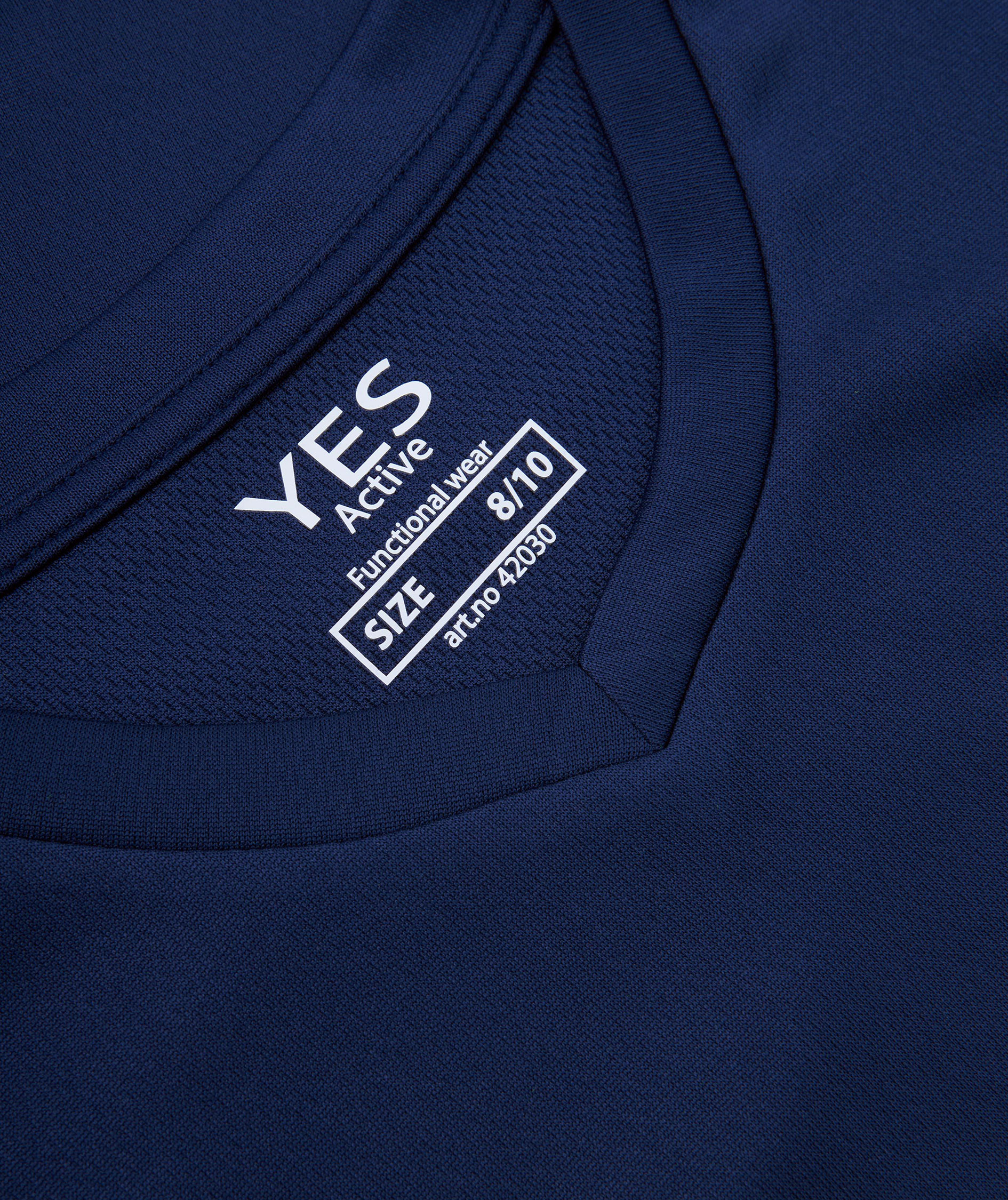 ID  Yes Active T-shirt for kids, Dark royal blue, large image number 3
