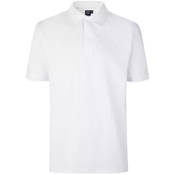 ID PRO Wear Polo shirt with press-studs, White