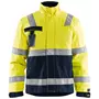 Blåkläder Multinorm winter jacket, Hi-vis yellow/Marine blue
