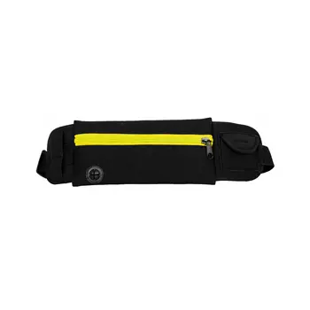NYXX Speed running belt, Black/safety yellow