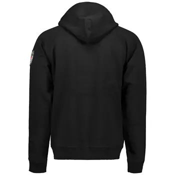 Grounded 7003 hættetrøje med lynlås