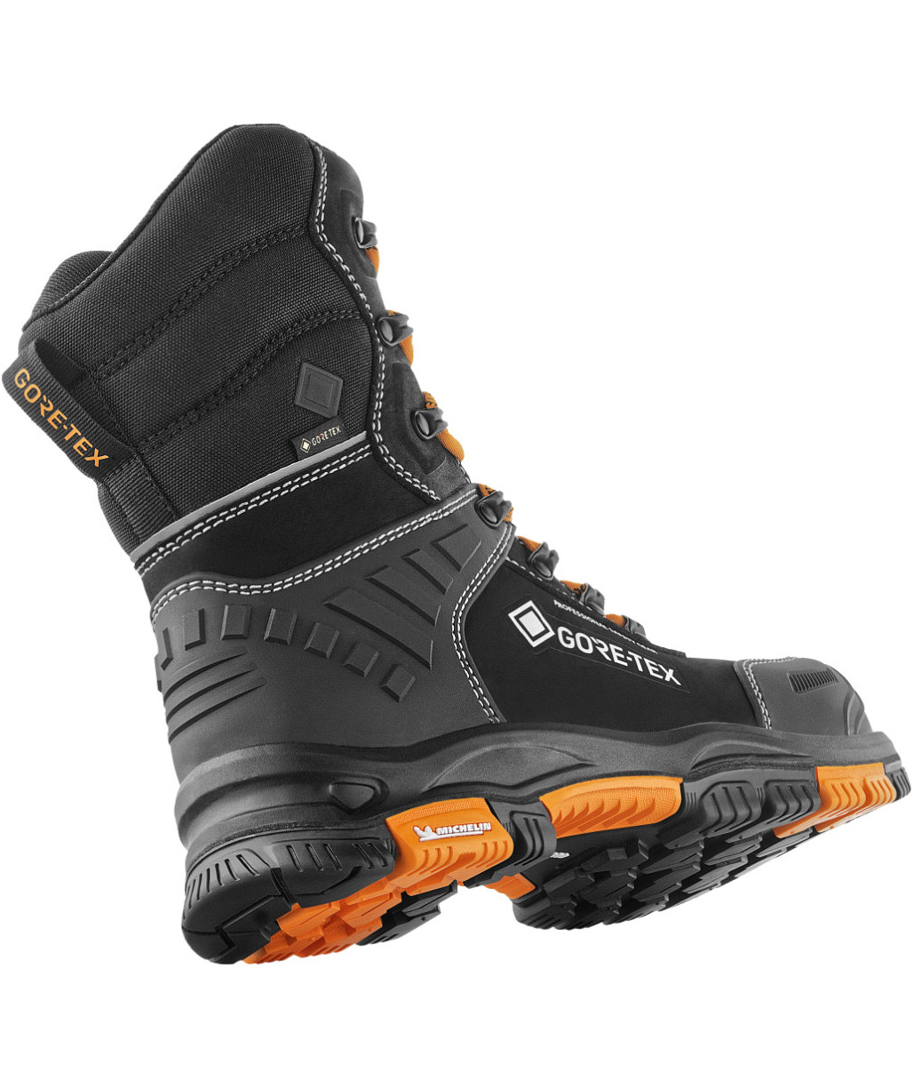 VM Footwear Utah safety boots S7L, Black/Orange, large image number 1