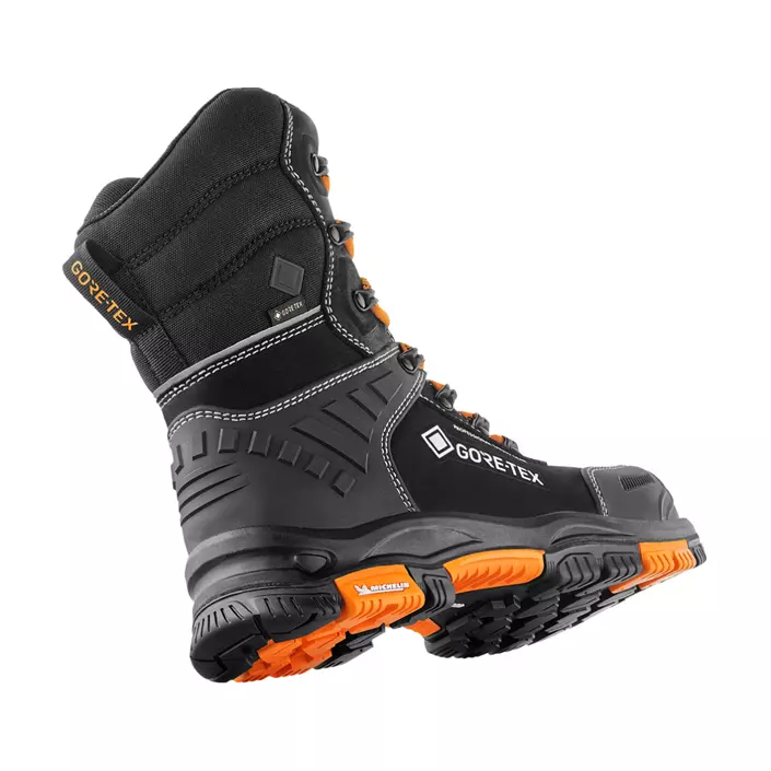 VM Footwear Utah sikkerhedsstøvler S7L, Sort/Orange, large image number 1