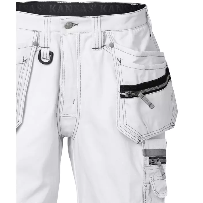Kansas Gen Y craftsman knee pants, White, large image number 2