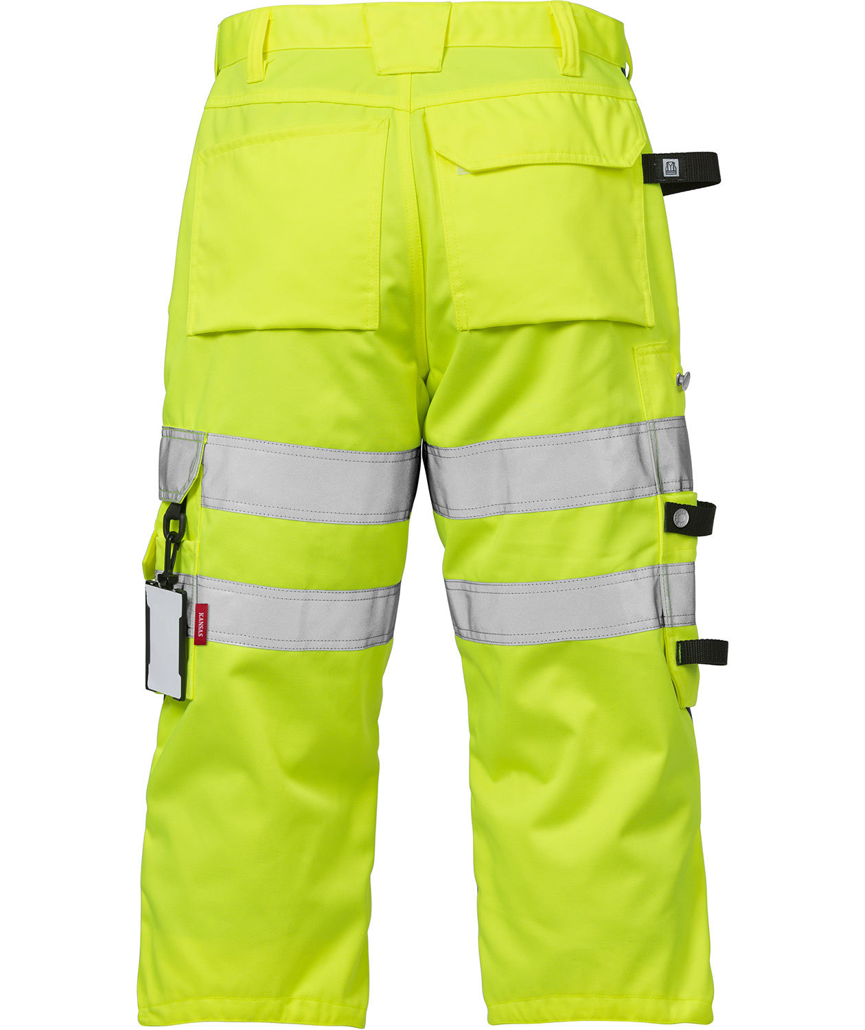 Kansas hantverkspiratbyxa, Varsel Gul/Svart