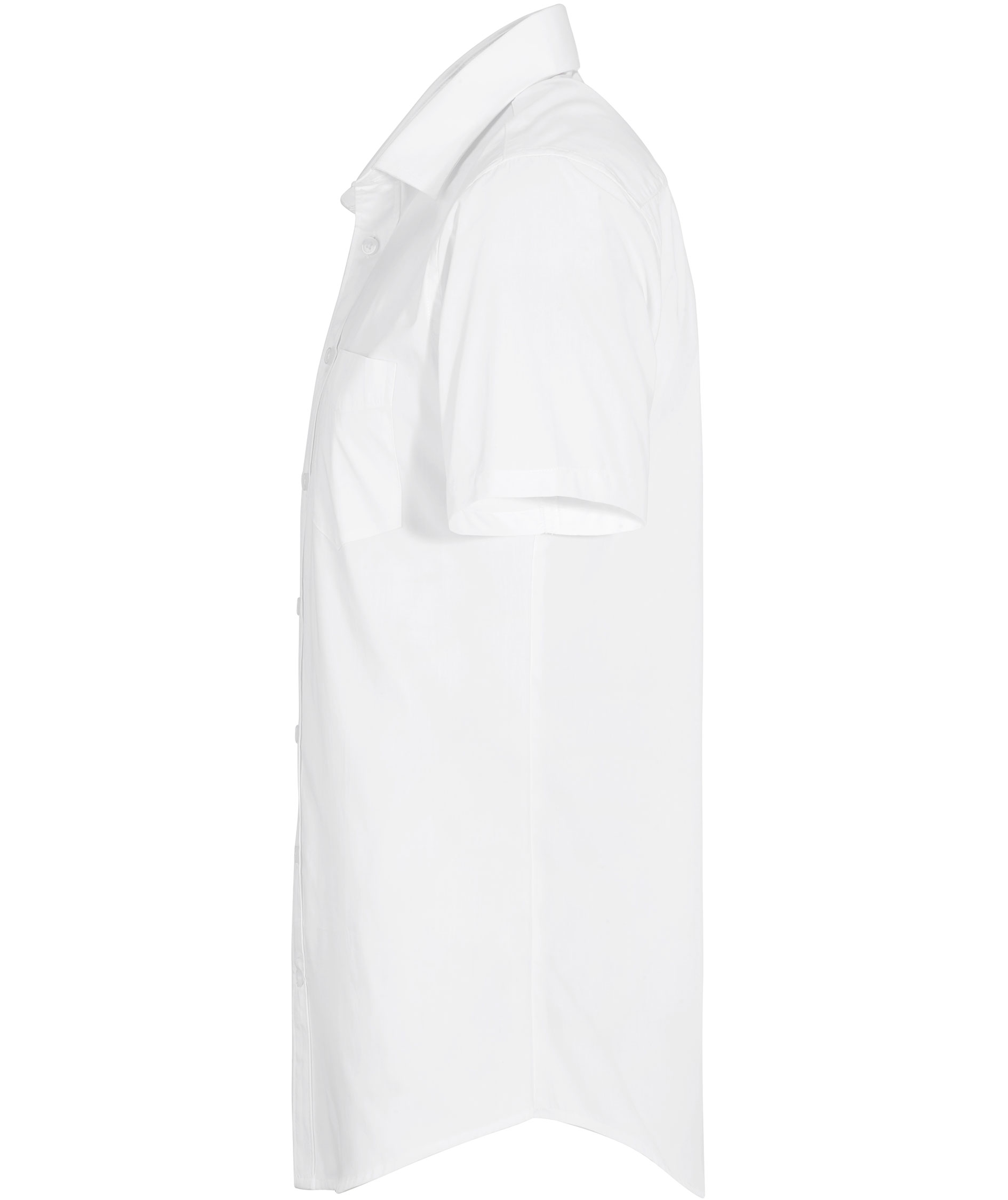 Derby of Sweden Martines Comfort fit short-sleeved pilot shirt, White, large image number 3