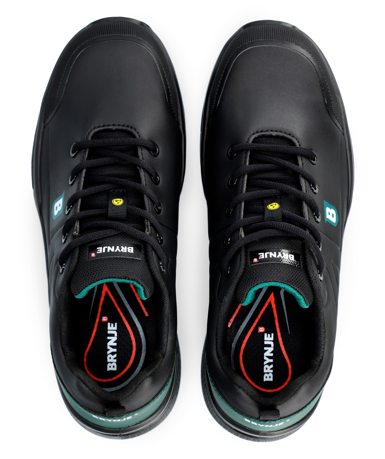 Brynje Green Working safety shoes S3, Black, large image number 3