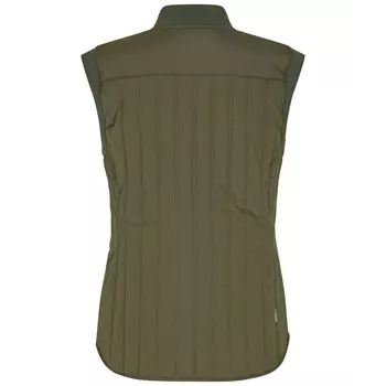 ID CORE women's thermal vest, Olive Green