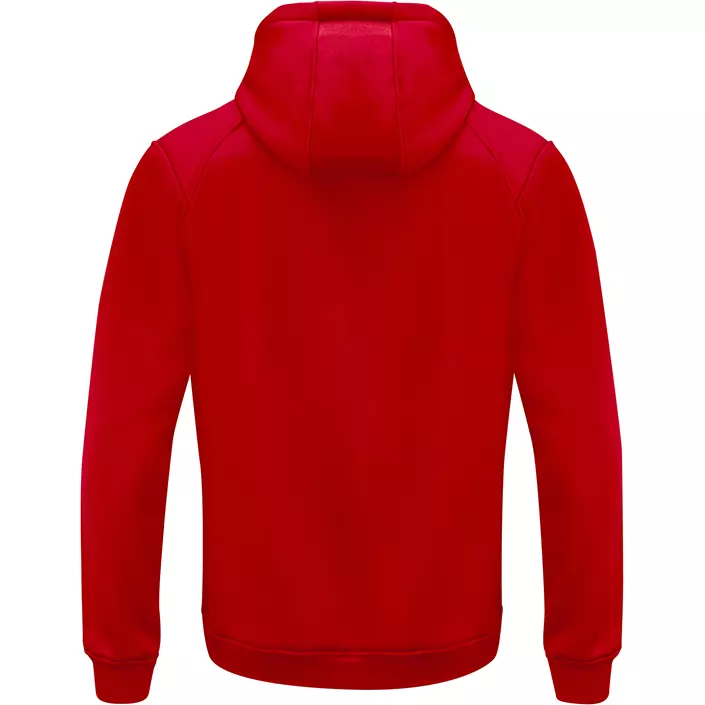 ProJob hoodie med dragkedja 2133, Red, large image number 1