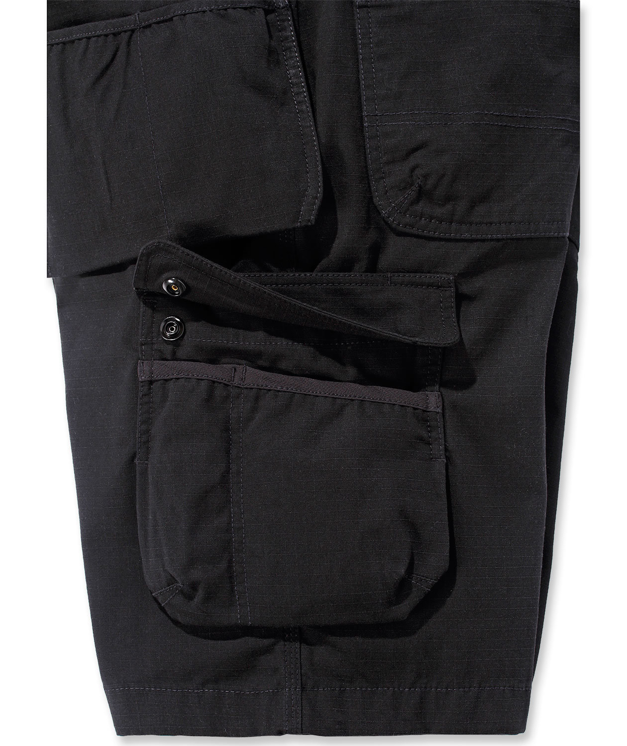 Carhartt h&aring;ndverkershorts, Svart, large image number 4