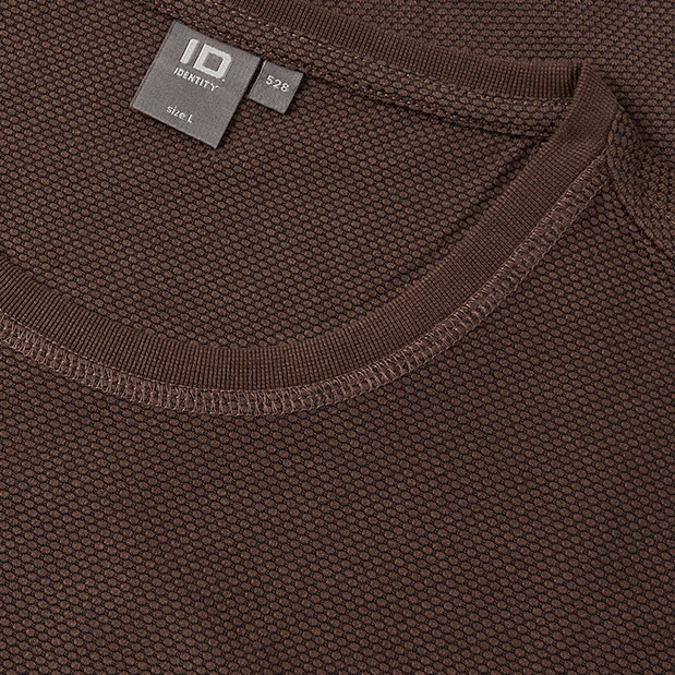 ID T-shirt lyocell, Mocca, large image number 3