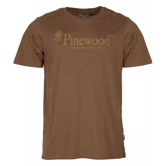 Pinewood Outdoor Life T-shirt, Nougat, large image number 0