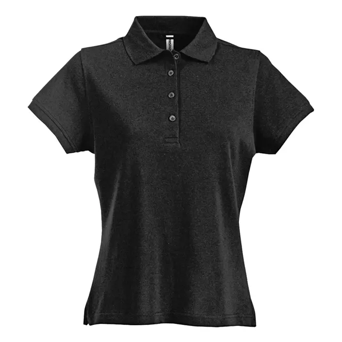 Fristads Acode Heavy women's polo T-shirt, Black, large image number 0