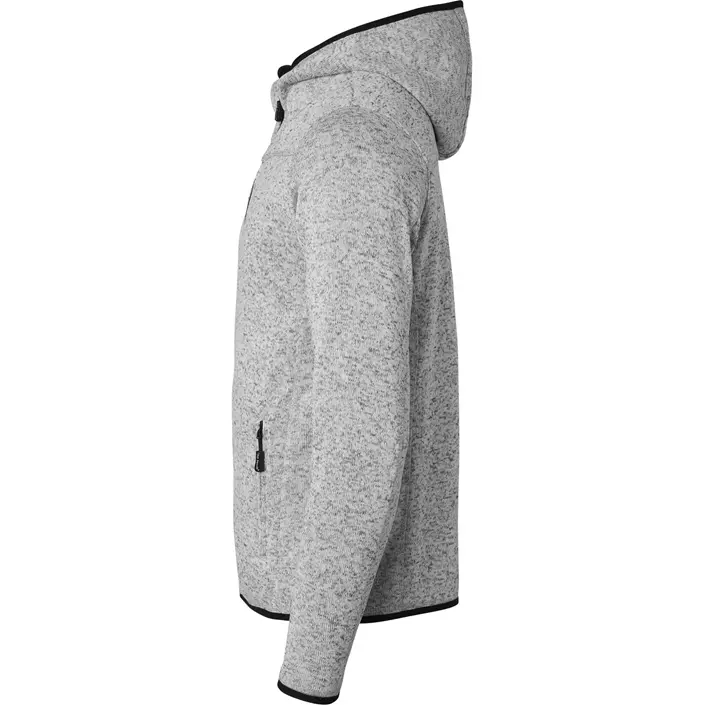 Top Swede knitted fleece jacket 4460, Ash, large image number 3