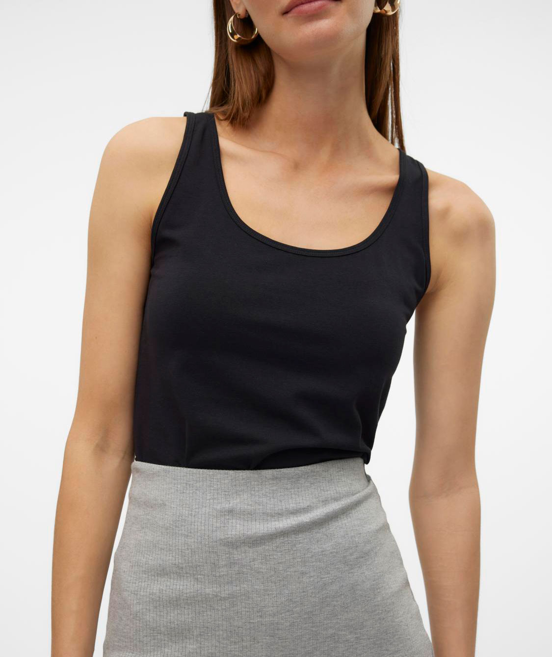 Vero Moda VMLULU women's long top, Black, large image number 4